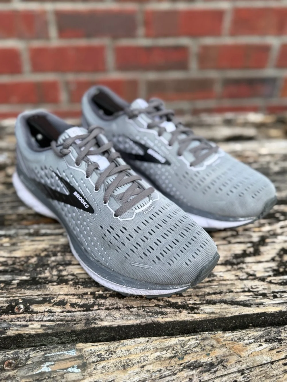 Brooks Ghost 13 Women’s Size 9 Gray Lace Up Running Shoes X1 ***See Note - Picture 11 of 15